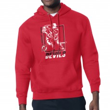 Толстовка New Jersey Devils Starter Red Player Grid Fleece