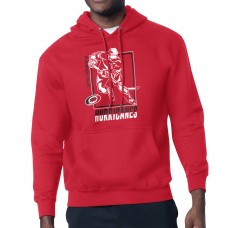 Толстовка Carolina Hurricanes Starter Red Player Grid Fleece