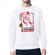 Кофта Chicago Blackhawks Starter Player Grid Fleece - White