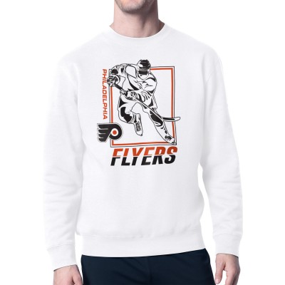 Кофта Philadelphia Flyers Starter White Player Grid Fleece