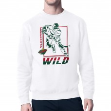 Кофта Minnesota Wild Starter White Player Grid Fleece