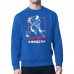Кофта New York Rangers Starter Blue Player Grid Fleece