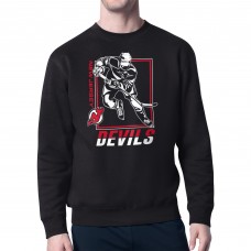 Кофта New Jersey Devils Starter Black Player Grid Fleece