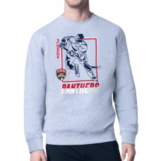 Кофта Florida Panthers Starter Player Grid Fleece - Heather Gray