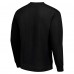 Calgary Flames Starter Black Player Grid Fleece Pullover Sweatshirt