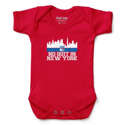 Newborn & Малышам New York Rangers Chad & Jake Red No Quit Bodysuit