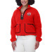 Женская джерси New Devils WEAR by Erin Andrews Red Polar Fleece Half-Zip Jacket
