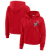 Женская толстовка New Jersey Devils WEAR by Erin Andrews Red Waffle-Knit