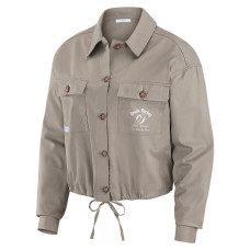 Женская джерси New Devils WEAR by Erin Andrews Gray Cinched Button-Up Jacket