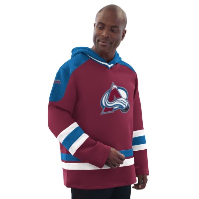 Толстовка Colorado Avalanche Starter Burgundy/Blue Hockey