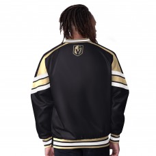 Vegas Golden Knights Starter Black Reliver I V-Neck Pullover Jacket