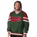 New Jersey Devils Starter Green Reliever V-Neck Pullover Jacket
