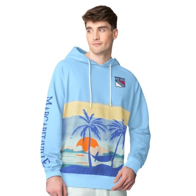 Толстовка New York Rangers Margaritaville Blue Island Dream Peached