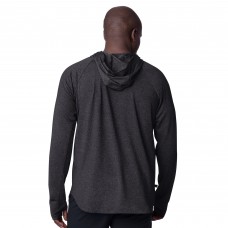 Футболка с длинным рукавом с капюшоном New Jersey Devils MSX by Michael Strahan Black Fast Track Raglan