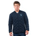 Seattle Kraken MSX by Michael Strahan Deep Sea Blue Persistence Quilted Full-Zip Jacket