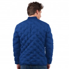 New York Rangers MSX by Michael Strahan Blue Persistence Quilted Full-Zip Jacket New York Rangers MSX by Michael Strahan Blue Persistence Quilted Full-Zip Jacket