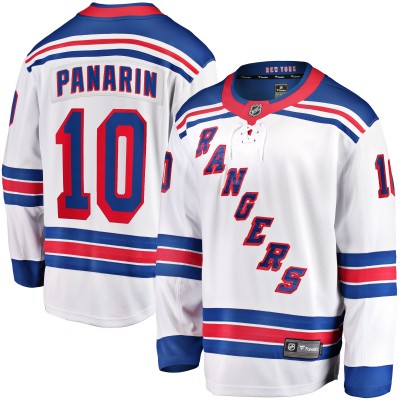 Игровая джерси Artemi Panarin New York Rangers Away Premier Breakaway Player - White