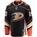 Джерси Anaheim Ducks Brett Leason Fanatics Black Home Premier Breakaway
