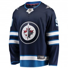 Игровая джерси Alex Iafallo Winnipeg Jets Fanatics Home Premier Breakaway Player - Navy