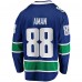 Джерси Vancouver Canucks Nils Aman Fanatics Blue Home Premier Breakaway
