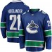 Джерси Vancouver Canucks Nils Hoglander Fanatics Blue Home Premier Breakaway