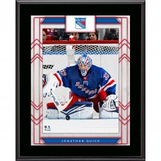 Jonathan Quick New York Rangers Fanatics Authentic 10.5 x 13 Sublimated Player Plaque Jonathan Quick New York Rangers Fanatics Authentic 10.5 x 13 Sublimated Player Plaque