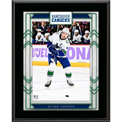 Quinn Hughes Vancouver Canucks Fanatics Authentic 10.5 x 13 Sublimated Player Plaque