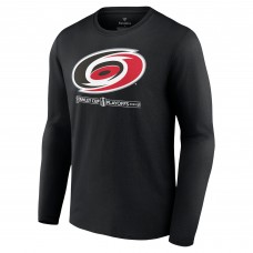 Carolina Hurricanes 2024 Stanley Cup Playoffs Breakout Long Sleeve T-Shirt - Black