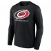 Футболка с длинным рукавом Carolina Hurricanes 2024 Stanley Cup Playoffs Breakout - Black