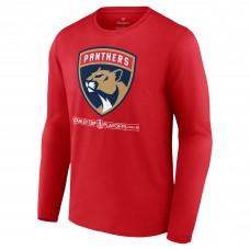 Florida Panthers 2024 Stanley Cup Playoffs Breakout Long Sleeve T-Shirt - Red
