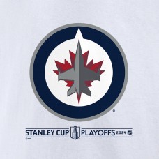 Футболка Winnipeg Jets 2024 Stanley Cup Playoffs Breakout - White