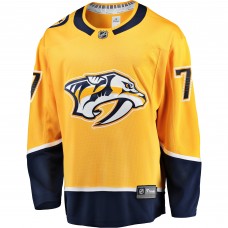 Джерси Nashville Predators Luke Evangelista Fanatics Gold Premier Breakaway
