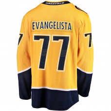 Джерси Nashville Predators Luke Evangelista Fanatics Gold Premier Breakaway
