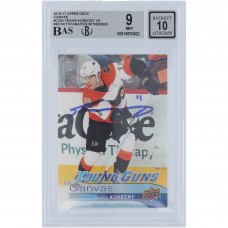 Travis Konecny Philadelphia Flyers Autographed 2016-17 Upper Deck Series 2 Young Guns Canvas #C234 Beckett Fanatics Witnessed Authenticated 9/10 Rookie Card Travis Konecny Philadelphia Flyers Autographed 2016-17 Upper Deck Series 2 Young Guns Canvas #C234 Beckett Fanatics Witnessed Authenticated 9/10 Rookie Card