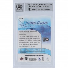 Travis Konecny Philadelphia Flyers Autographed 2016-17 Upper Deck Series 2 Young Guns Canvas #C234 Beckett Fanatics Witnessed Authenticated 9/10 Rookie Card Travis Konecny Philadelphia Flyers Autographed 2016-17 Upper Deck Series 2 Young Guns Canvas #C234 Beckett Fanatics Witnessed Authenticated 9/10 Rookie Card