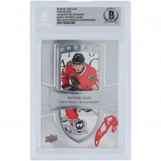 Patrick Kane Chicago Blackhawks Autographed 2019-20 Upper Deck The Cup 2oz Fine Silver 05-06 Retro Rookies Red Ink #05-PK Beckett Fanatics Witnessed Authenticated Card