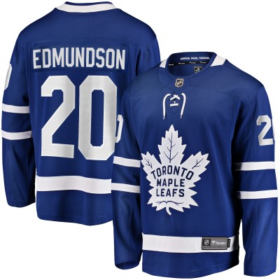 Игровая джерси Joel Edmundson Toronto Maple Leafs Fanatics Home Premier Breakaway Player - Blue