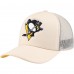 Бейсболка Pittsburgh Penguins Mitchell & Ness Cream Foam Front Trucker