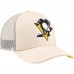 Бейсболка Pittsburgh Penguins Mitchell & Ness Cream Foam Front Trucker
