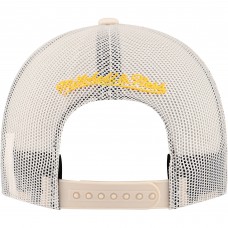 Бейсболка Pittsburgh Penguins Mitchell & Ness Cream Foam Front Trucker