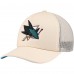 Бейсболка San Jose Sharks Mitchell & Ness Cream Foam Front Trucker