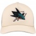 Бейсболка San Jose Sharks Mitchell & Ness Cream Foam Front Trucker