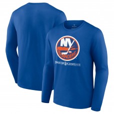 New York Islanders 2024 Stanley Cup Playoffs Breakout Long Sleeve T-Shirt - Royal
