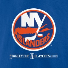 New York Islanders 2024 Stanley Cup Playoffs Breakout T-Shirt - Royal