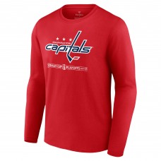 Washington Capitals 2024 Stanley Cup Playoffs Breakout Long Sleeve T-Shirt - Red