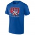 New York Rangers Jonathan Quick Blue 400 Career Wins T-Shirt