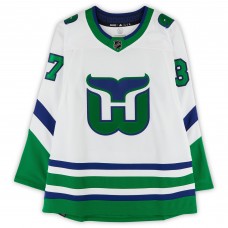 Игровая джерси Andrei Svechnikov Carolina Hurricanes Autographed Fanatics Authentic 2023-24 adidas Alternate Whalers Authentic