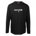 Футболка с длинным рукавом San Jose Sharks Levelwear Oscar City Capsule - Black