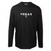 Футболка с длинным рукавом Vegas Golden Knights Levelwear Oscar City Capsule - Black