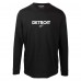 Detroit Red Wings Levelwear Black Oscar City Capsule Long Sleeve T-Shirt